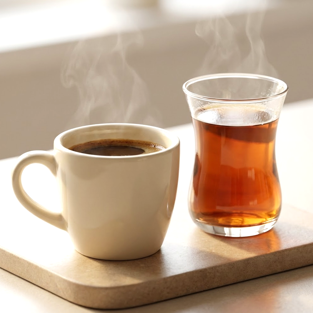 الشاي والقهوة