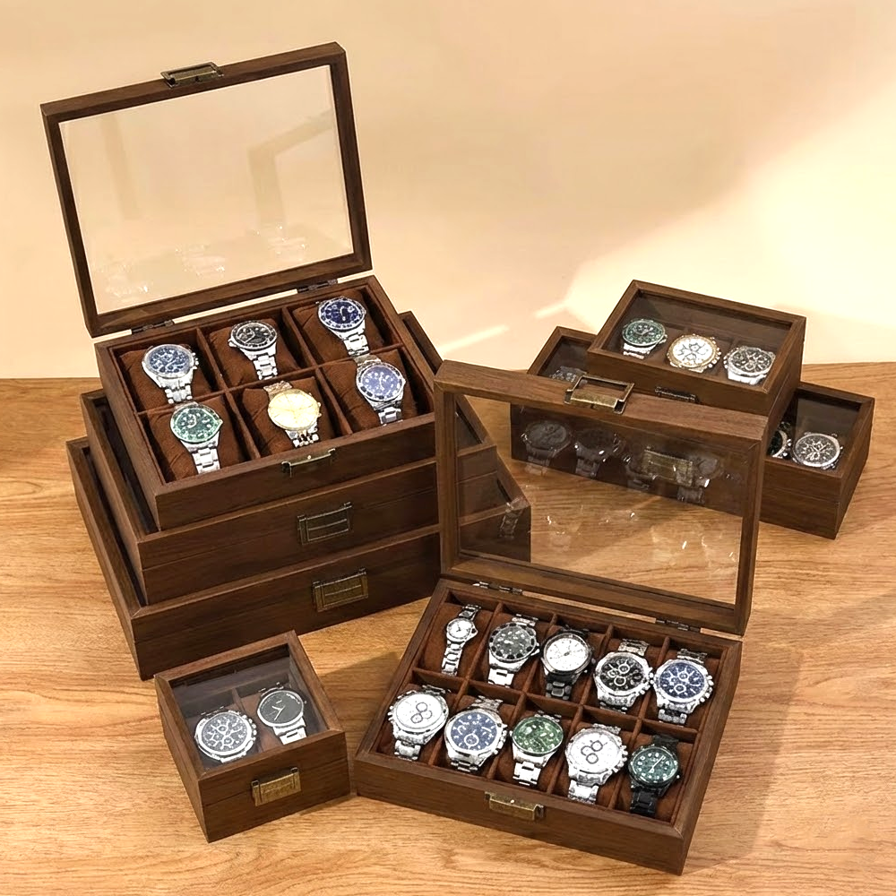 صناديق وحقائب الساعات