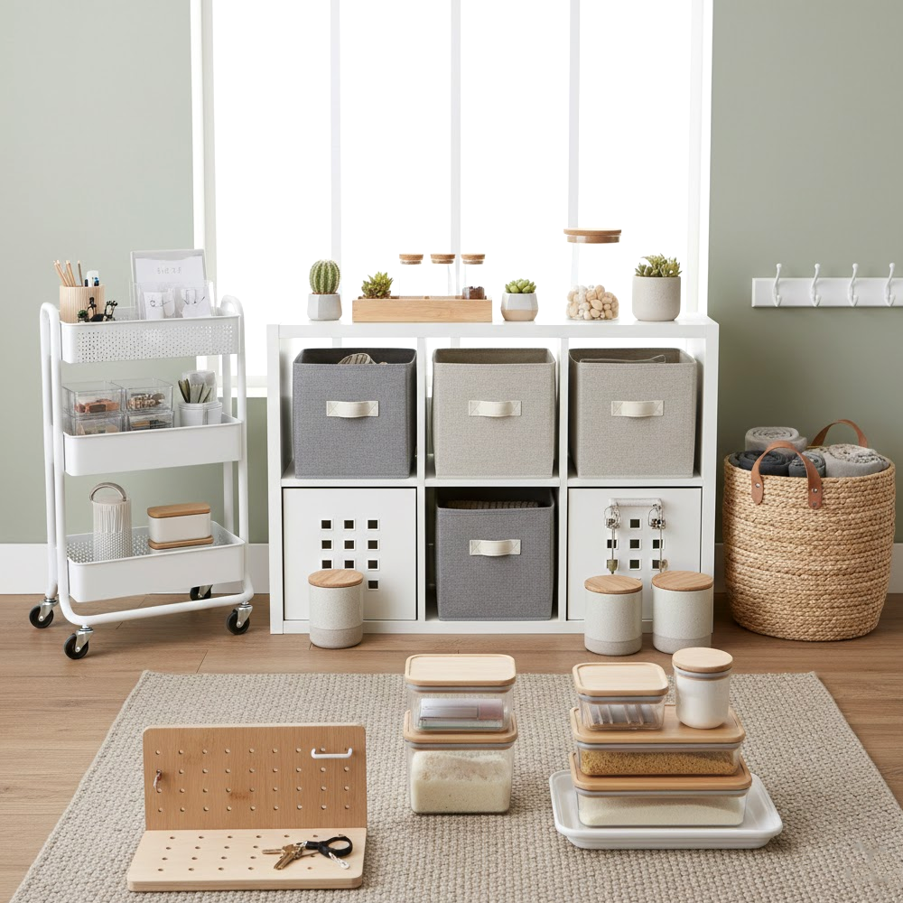 حلول التخزين والترتيب