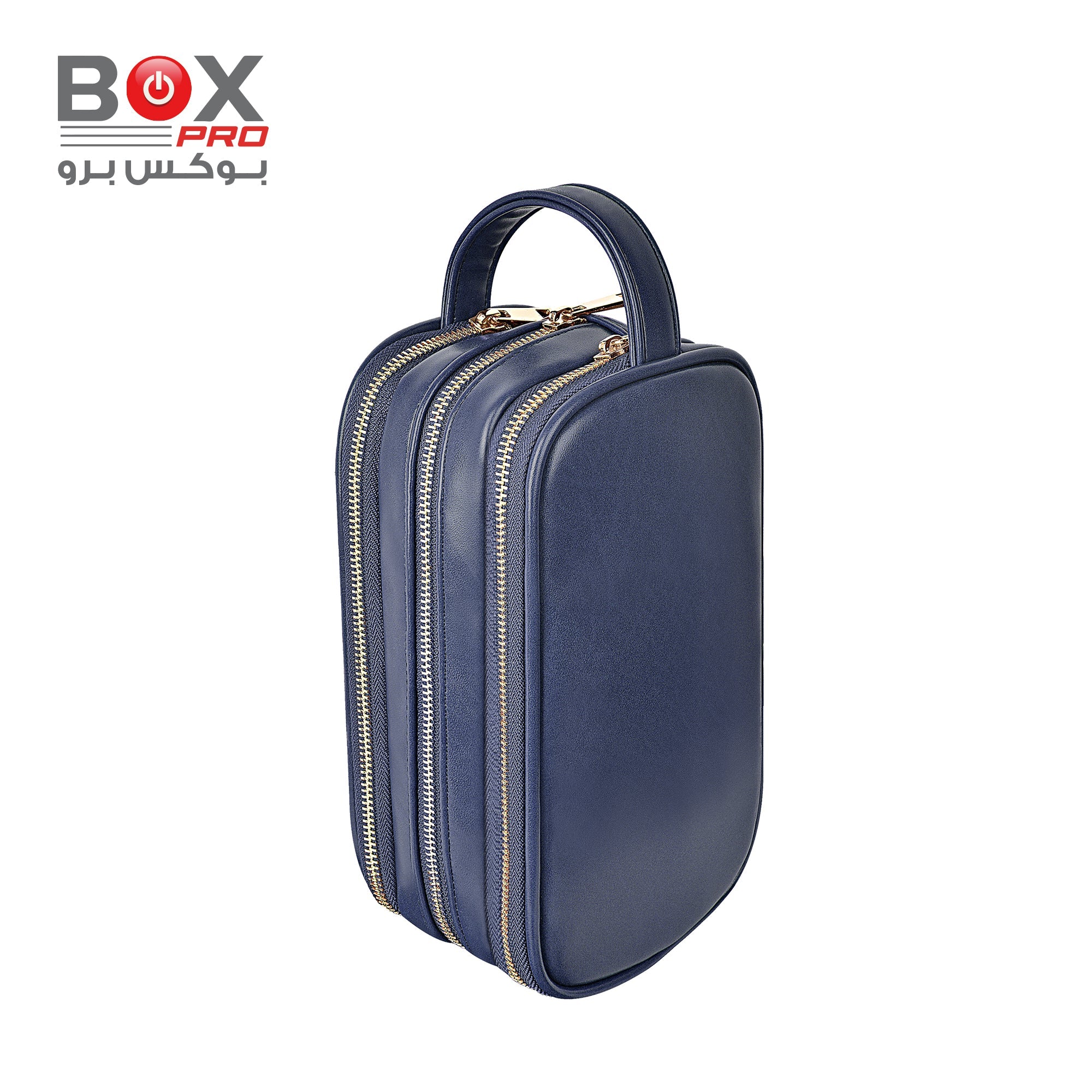بوكس برو – Salem Lux حقيبة سفر  بثلاثة جيوب – أزرق