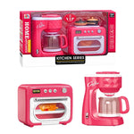 ماكينة صنع القهوة وفرن