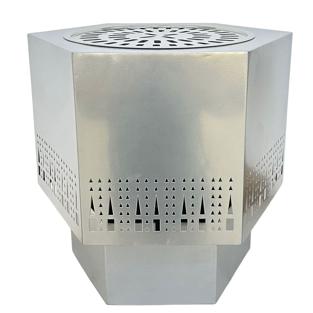 دوة و شواية معدنية سداسي الشكل