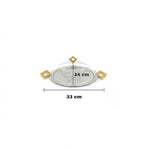 صينية تقديم بغطاء مقبب - صغيرة