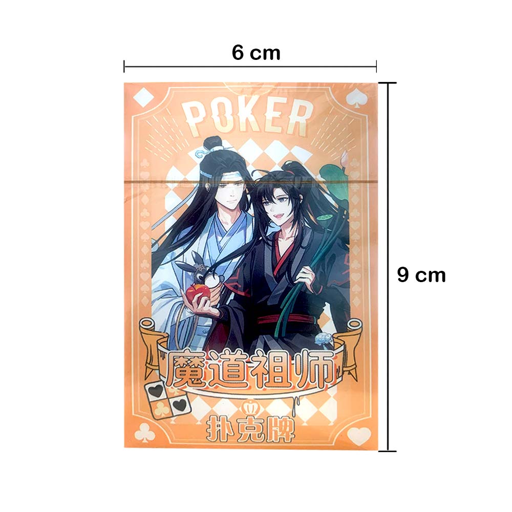 Anime Poker Cards Set 54 sheets