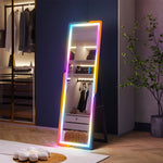 مرآة مع ضوء LED