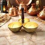 وعاء تقديم ثلاثي