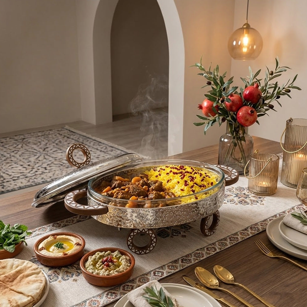 سخان طعام مع غطاء  2.5 لتر