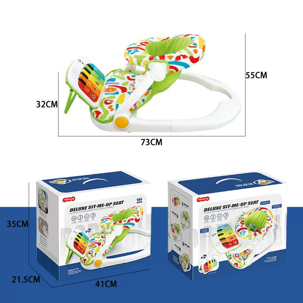 مقعد أطفال مع أنشطة البيانو