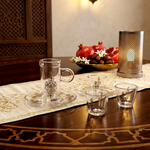 طقم استكانة وفنجان 18قطعة