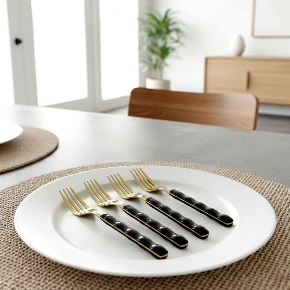 طقم شوك طعام 4 قطع