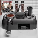 محطة دك الأسبريسو مع فلاتر القهوة