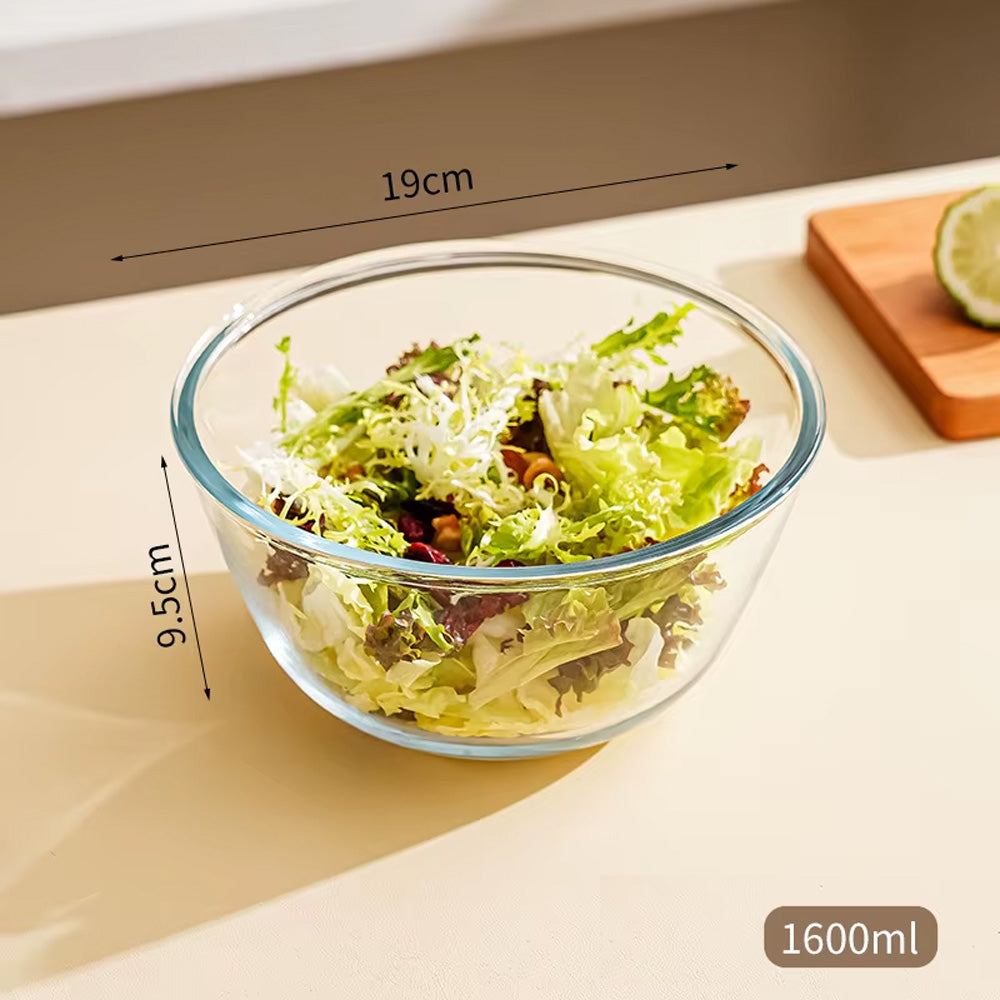 مجموعة أوعية زجاجية