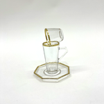 طقم استكانة وفنجان 18قطعة