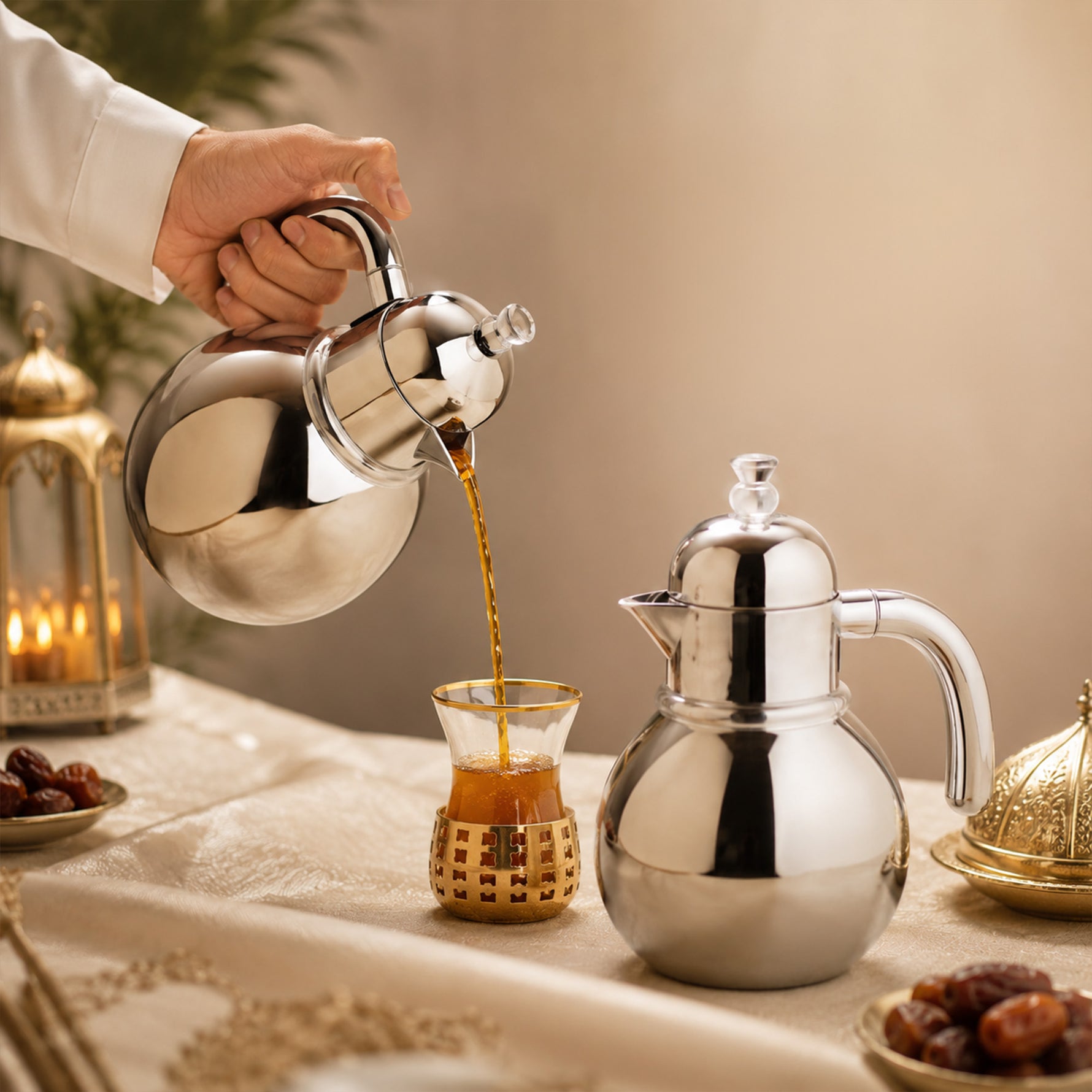 طقم مطارات الهدى 2 قطعة 0.750 مل