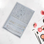 صينية مخملية للخواتم والمجوهرات