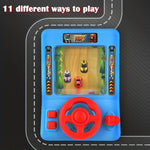 عجلة القيادة للأطفال مع مؤثرات صوتية