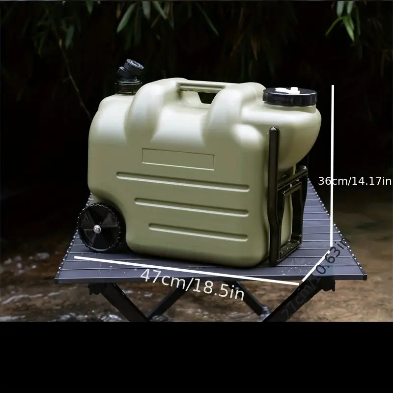 حاوية تخزين مياه على عجلات،