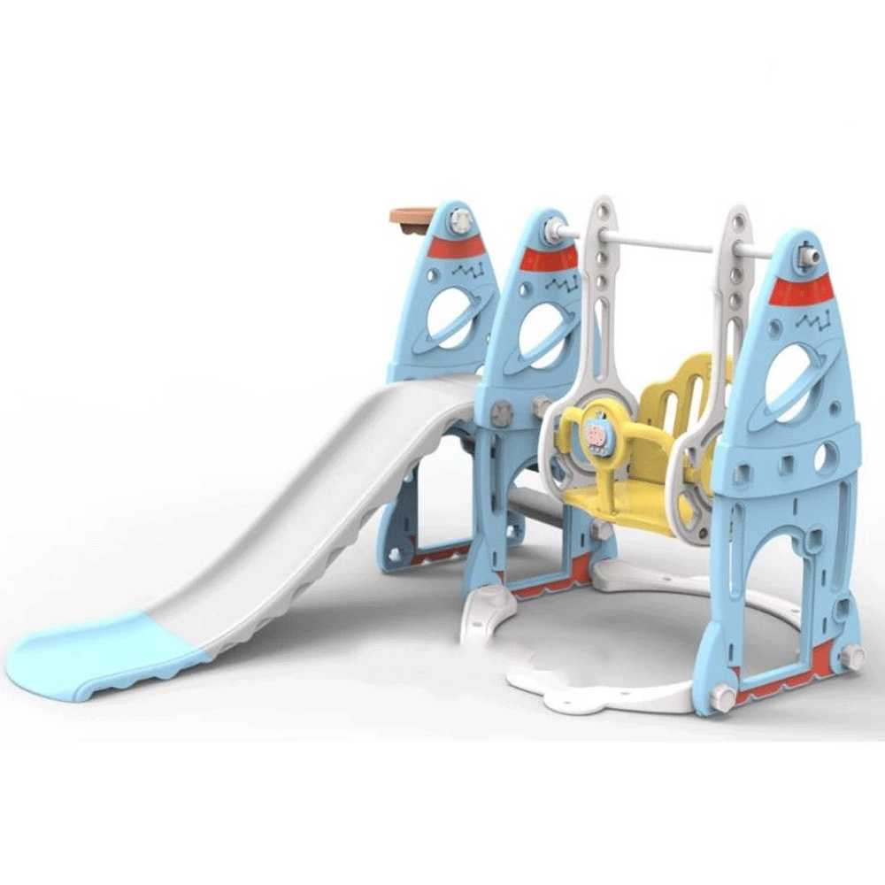 أرجوحة مع زحلاقية 3 في 1 للأطفال الصغار