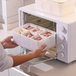 علبة حفظ وتنظيم الخضار مع سلة تصريف