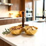 وعاء تقديم ثلاثي