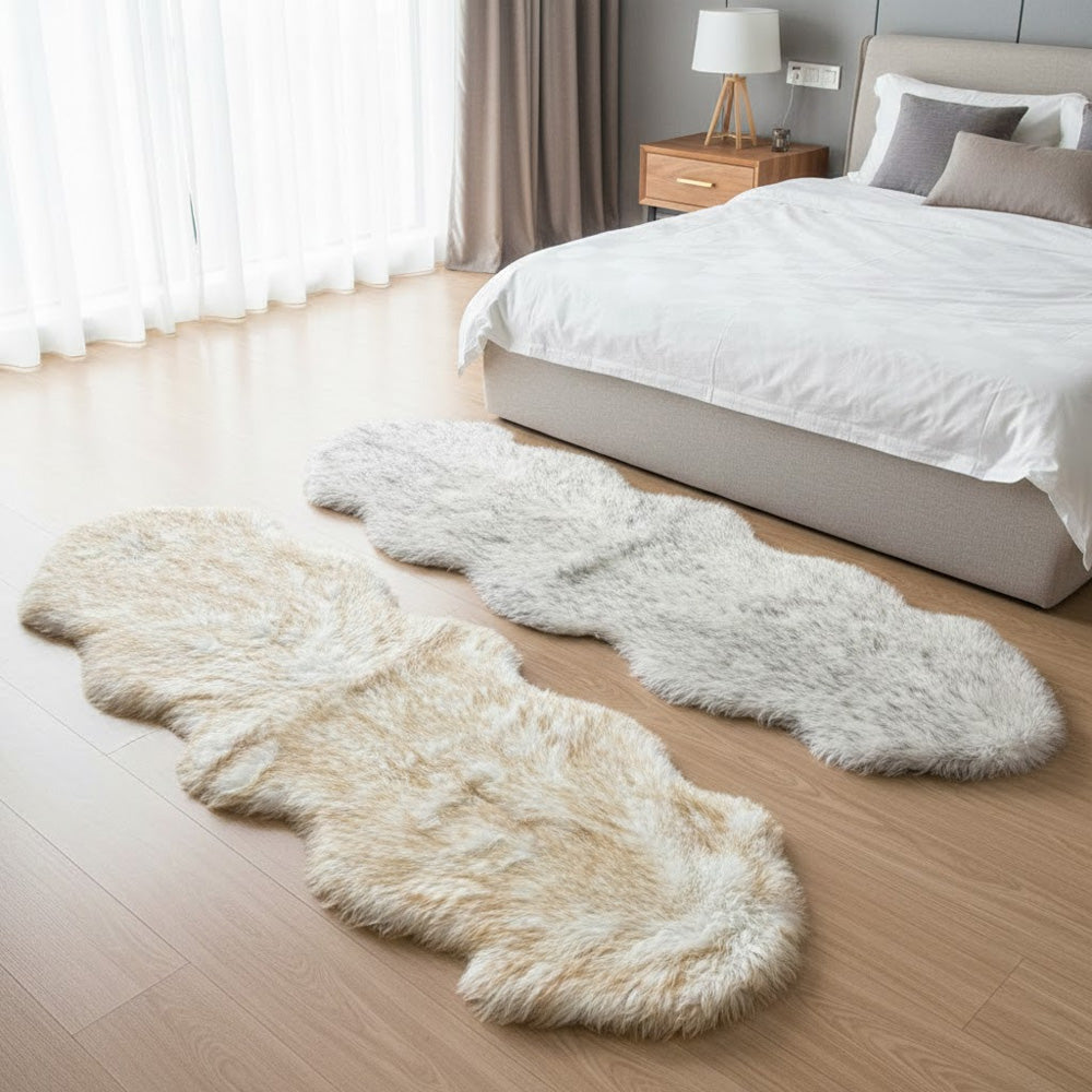 سجادة من الفرو الناعم