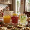 طقم اكواب زجاجية 6 قطع