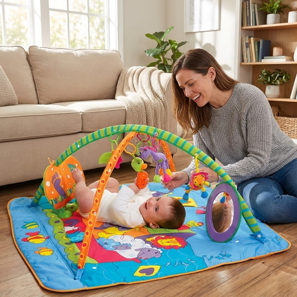 سجادة ألعاب وأنشطة للأطفال