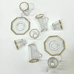 طقم استكانة وفنجان 18قطعة