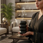 مبخرة عود مضلعة الشكل