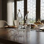 زينة من زجاج القمر