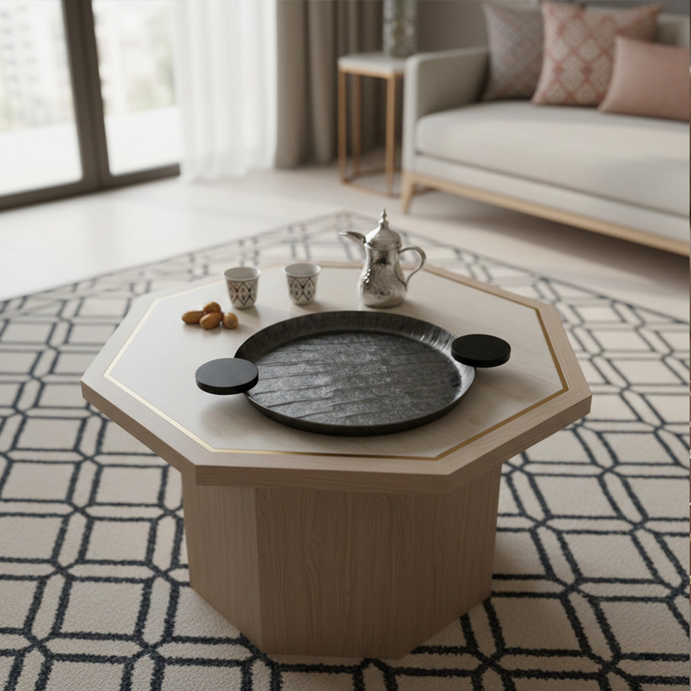 صينية تقديم مستديرة- وسط