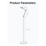 حامل أرضي بذراع مرن دوار 360 درجة