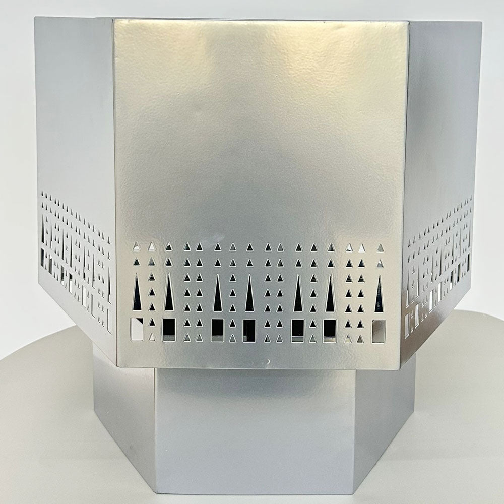 دوة و شواية معدنية سداسي الشكل