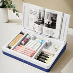 طاولة الدراسة بمساحة للأقلام