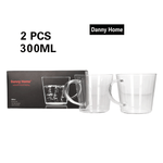 كوب مج زجاجي  بسيط