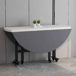 طاولة طعام مستديرة قابلة للطي