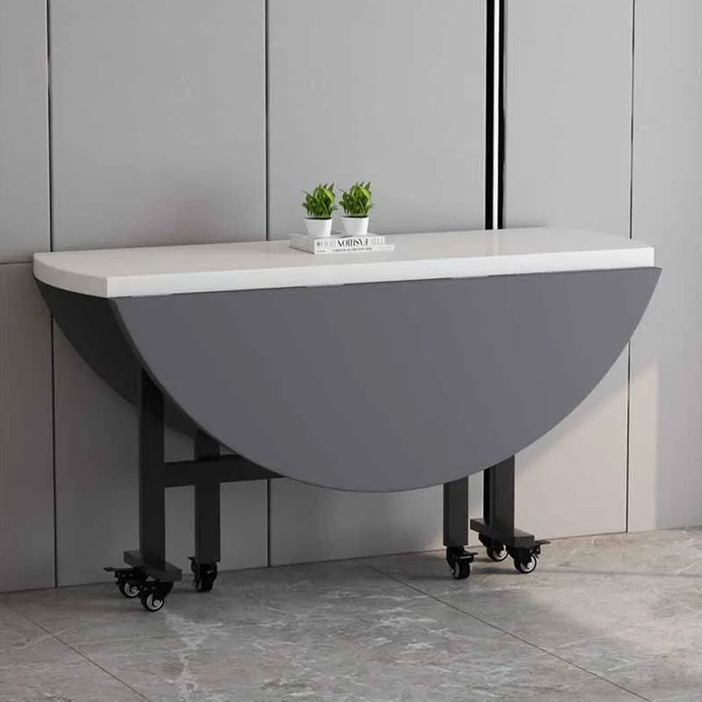 طاولة طعام مستديرة قابلة للطي