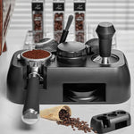 محطة دك الأسبريسو مع فلاتر القهوة