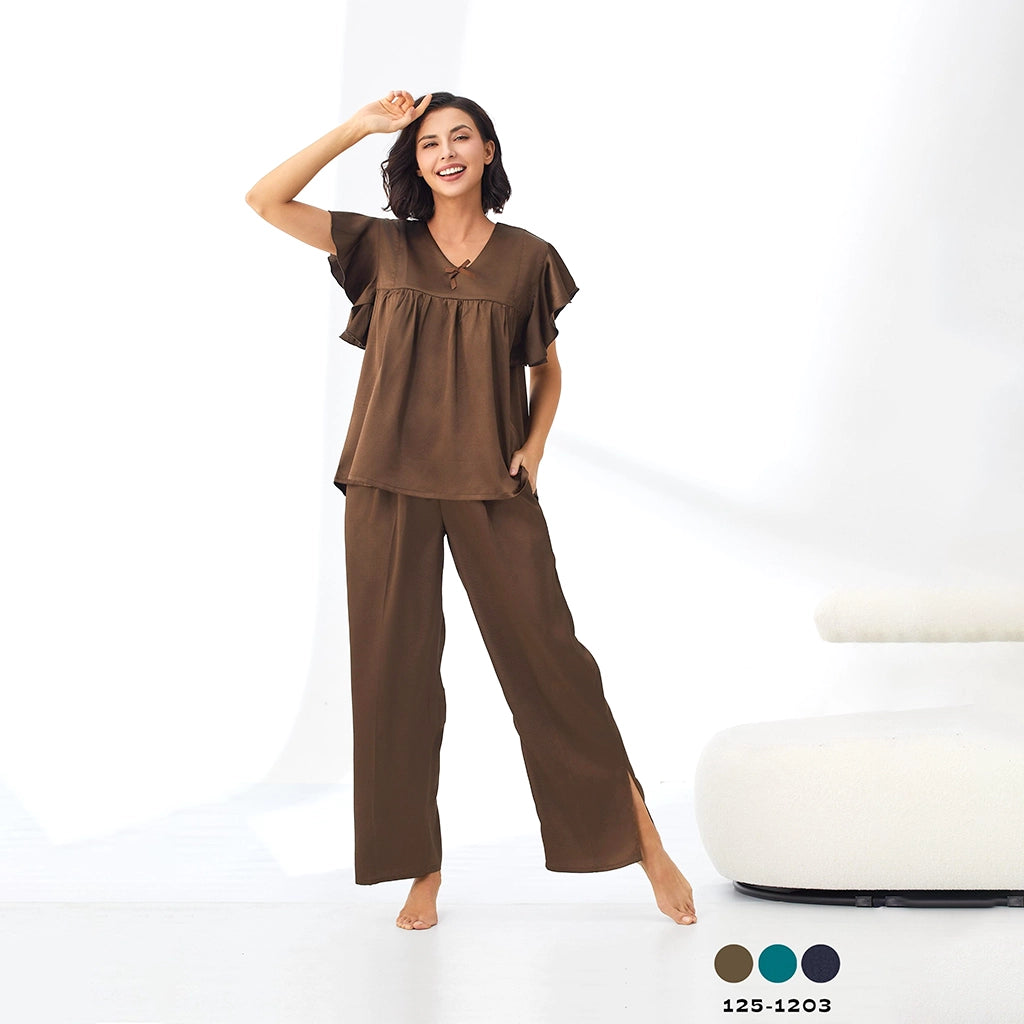 بيجامة نسائي كنزة واسعة