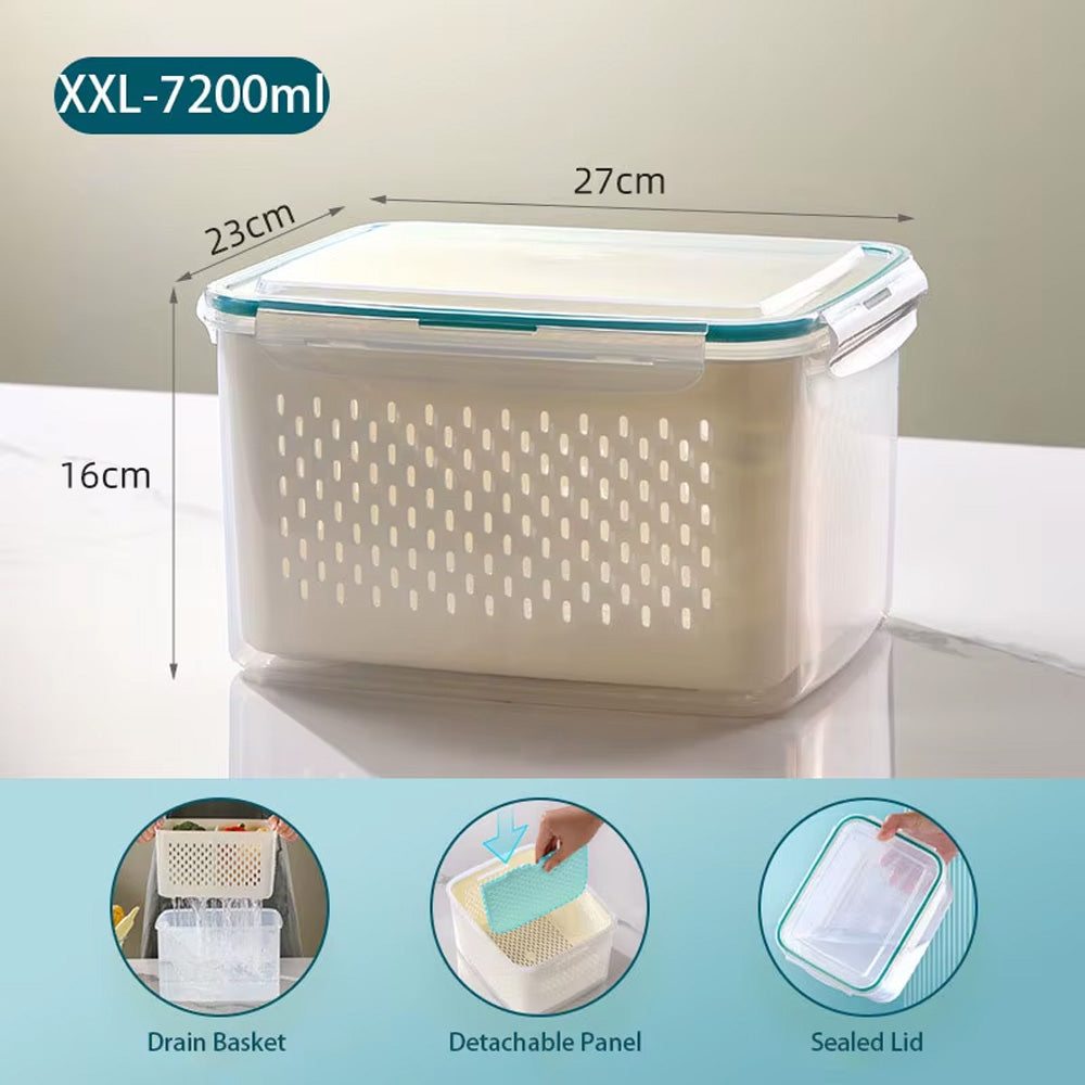 حافظة تخزين سلة تصريف محكمة الغلق