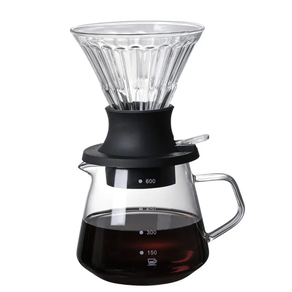 وعاء زجاجي لصنع القهوة