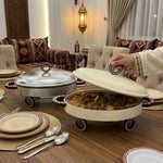 سخان طعام مع طبق زجاجي 3 لتر