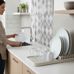 حامل صحون مصرف للمياه