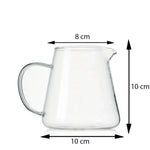 مصفاة شاي والأعشاب مع قاعدة أكواب