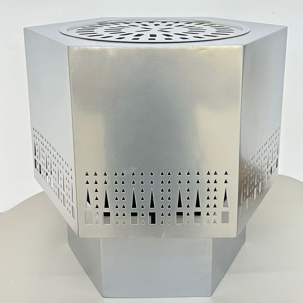 دوة و شواية معدنية سداسي الشكل