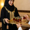 صينية تقديم معدنية