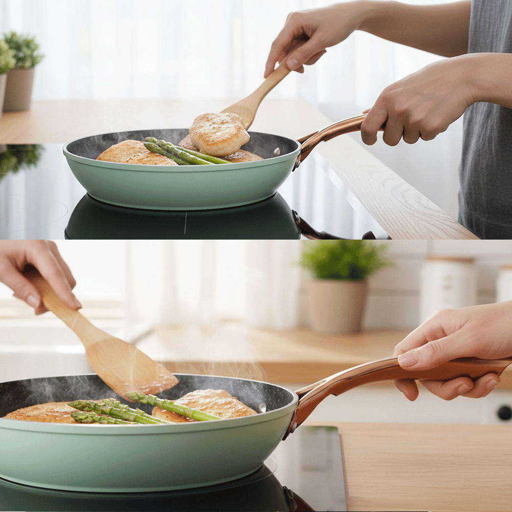 مقلاة الامنيوم غير لاصقة