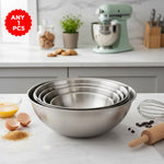 وعاء خلط مزود بعلامات قياس