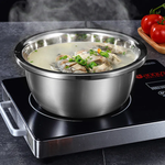 طقم مصفاة وحوض من الفولاذ