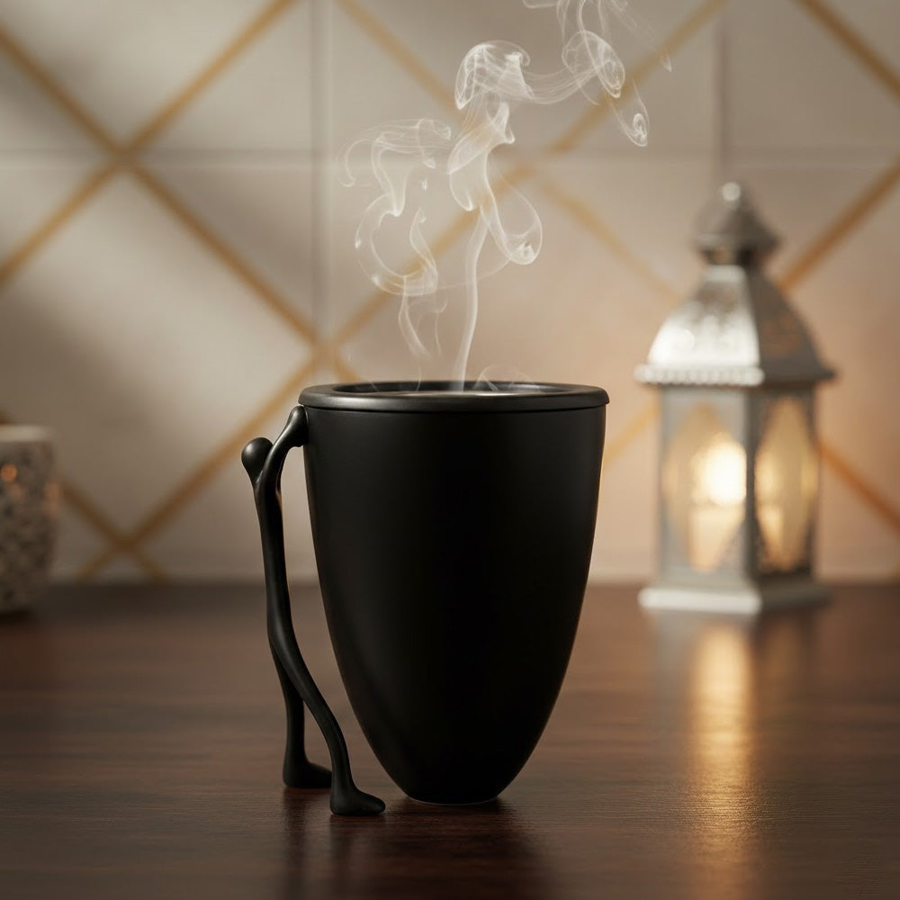 مبخرة بخور حديثة من الفولاذ